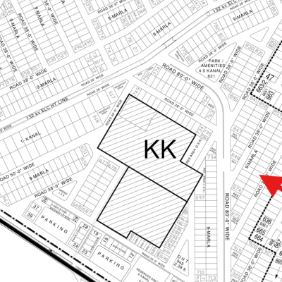 1 Kanal Residential Plot Is Available For Sale In DHA Lahore Phase 4