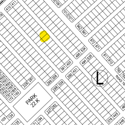 2 Kanal Pair Plot For Sale L-422+423 Demand 1350 Senter Location In DHA Phase 6