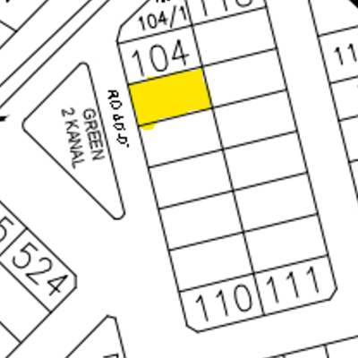 1 Kanal Plot For Sale M - 106 Facing Park 80 Feet Direct Approach Demand 250 Lac In DHA Phase 5