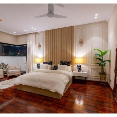 1 kanal House with 2 Floors, Partial Basement and 200 sq.ft extra covered area.