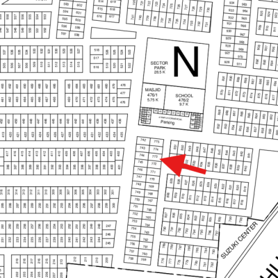 Exclusive 1 Kanal Plot Is Available For Sale In DHA lahore Plot No N -773