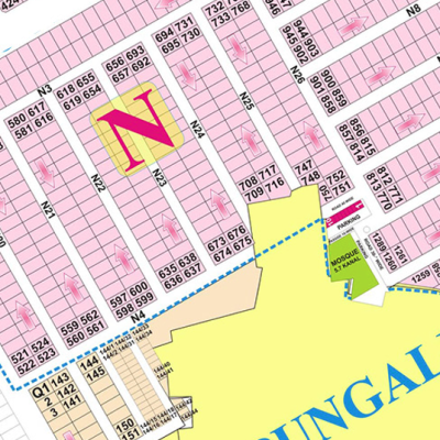 1 Kanal Plot For Sale In DHA Phase 6 Lahore at a very reasonable price of Rs.295 Lac Only