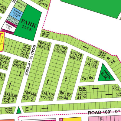 U-37 Plot For Sale In DHA Phase 8 Lahore