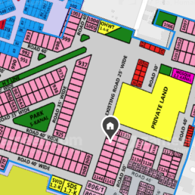 10 Marla Plot For Sale IN DHA Phase 5
