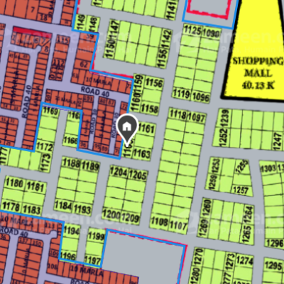 M-1165 Corner Residential Plot For Sale In DHA Phase 9 Prism