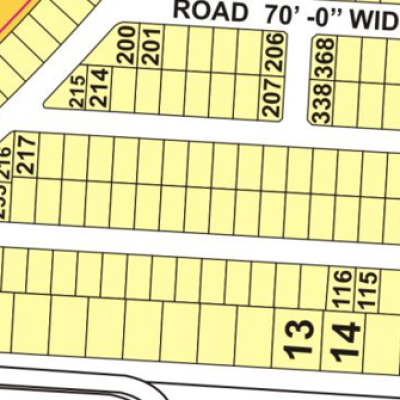 Back of Main Boulevard 1 Kanal Plot in DHA Phase 8 for Immediate Sale.