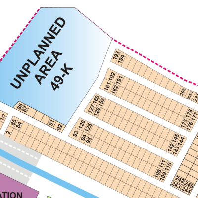 DHA Phase 9 Town, Block B, Lahore: 5 Marla Residential Plot Near Main Boulevard Demand 106 Lacs
