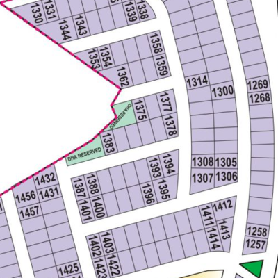 24 Marla Plot in DHA 8 Block V