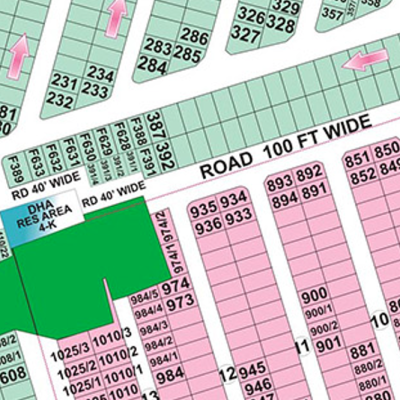 Prime Real Estate Opportunity 1 Kanal Plot in DHA Phase 6, Lahore" Demand 390 Lacs