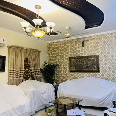 10 Marla House for sale Beautiful accommodation maximum covered area 4 bedrooms