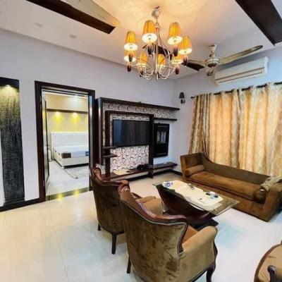 Park view city Lahore near Thokar Furnished 10 Marla upper portion available for Rent