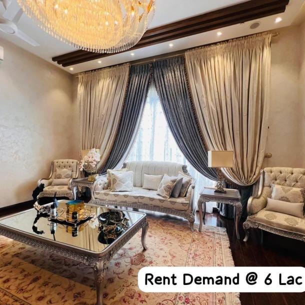 1 kanal fully furnished modern House for Rent in DHA phase 6 Rent: 6 lacs-6