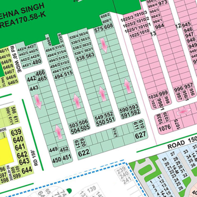 Unmatched Luxury 1 Kanal Plot for Sale in DHA Phase 6, Lahore's Most Sought-After Location" Block F Corner Plot