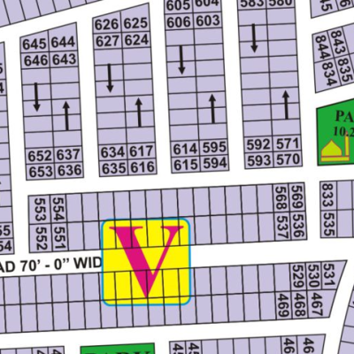 Luxury Pair Kanal Plots Near Park and School in DHA Phase 8. Pair Corner None possession