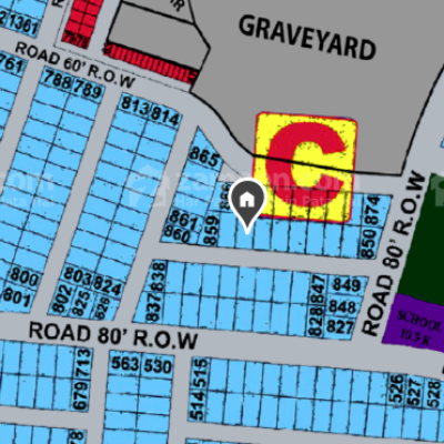 1 Kanal Plot For Sale In DHA Phase 9 Prism