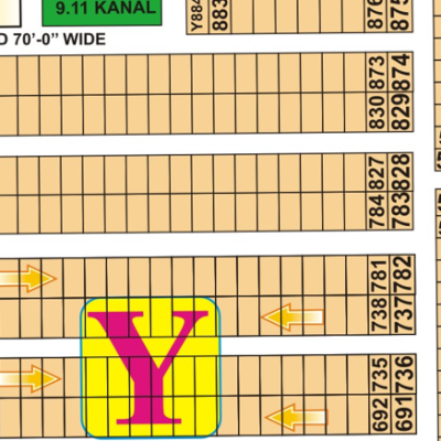 Elevated 1 Kanal Plot for Sale in DHA Phase 7 Lahore