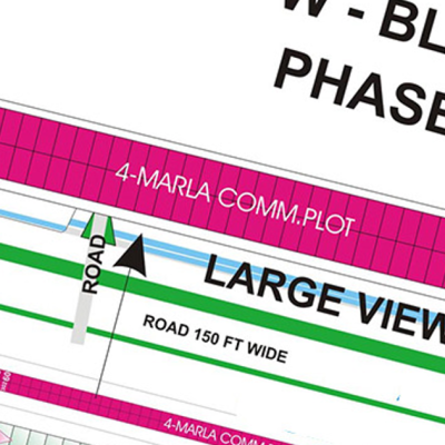 4 Marla Plot in DHA Phase 6 MB – A Smart Investment Choice Commercial Plot