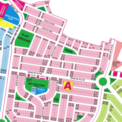 A-704 Plot For Sale DHA Phase 9 Prism Plot For Sale