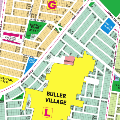 L-1592 Residential Plot For Sale In DHA Phase 9 Prism Lahore