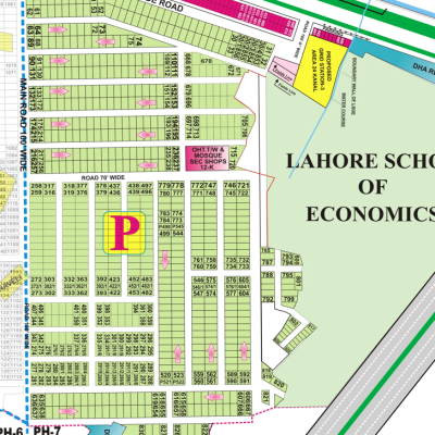 P-581+582 Residential Plot For Sale In DHA Phase 7