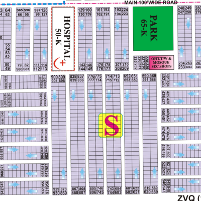 S-387 Residential Plot For Sale In DHA Phase 7
