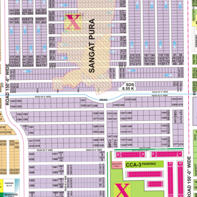 23 Marla Residential Plot with Beautiful Views in DHA Phase 7 Lahore Block X