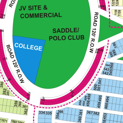 Prime 4 Marla Commercial Plot in DHA Phase 9 Oval Block