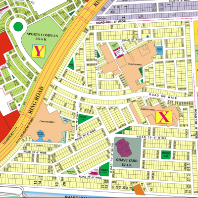 Lahore's Most Desirable Address 1 Kanal Residential Plot in DHA Phase 8, Block X, Near Park