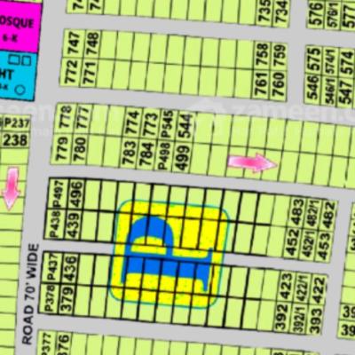 P-490 Plot For Sale in DHA Phase 7