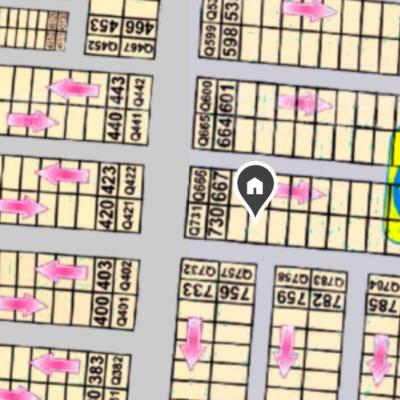 Q-728 Plot For Sale in DHA Phase 7