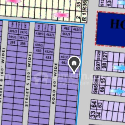 M-462/9 Plot For Sale in DHA Phase 6 100 ft Road