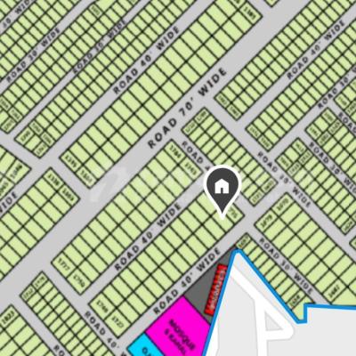 E-1734 Plot For Sale in DHA Phase 6