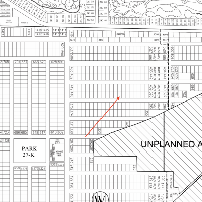1 Kanal Plot in W Phase 7 DHA Lahore