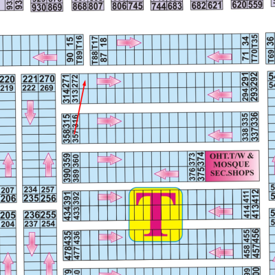 1 Kanal Residential Plot for Sale in DHA Phase 7 Lahore Prime Location Corner Plot 70 Road Block T