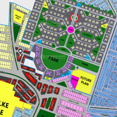 4 Marla Commercial Plot for Sale in DHA Phase 9 Prism Lahore Hot Location Block-A Demand 330 Lac