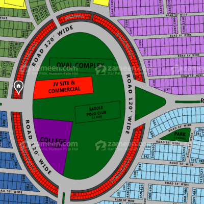 Main Road Facing 4 Marla Commercial Plot in DHA Prism Lahore A-Block 150 Wide Road Demand 330 Lac