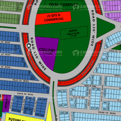 DHA Prism Lahore 4 Marla Commercial Plot Highly Demanding Area Block D Road 120 Wide