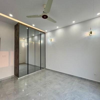 Modern elevation 9 Marla house with basement in DHA Phase 4 Lahore.-11