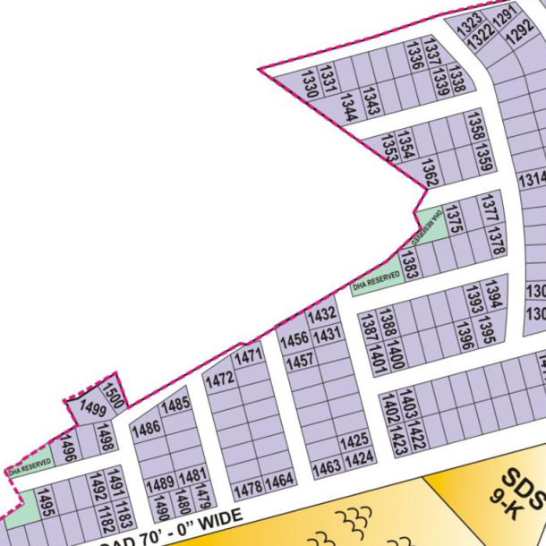 V-1267 Plot For Sale In DHA Phase 8 Lahore-1
