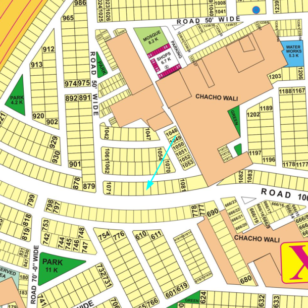 X-1076 Plot For Sale In DHA Phase 8 Lahore-1