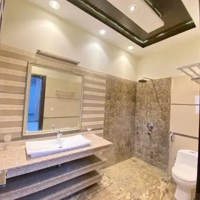 Beautiful 10 Marla Lower Portion House Available For Rent In DHA Phase 6 Lahore.