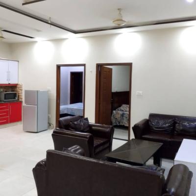 Fully Furnished 5 Marla Ground floor 2 Bed With Bath