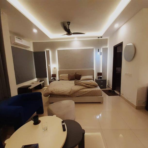 For Rent Defence Luxuery studio Apartment Near DHA Phase 4 Ring Road Lahore.-1