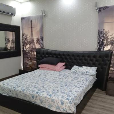 For Rent 1 Bed Room Fully Furnished in DHA Phase 5 Lahore only Female