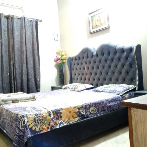Perfect for Small Family Furnished 3 Bed Upper Portion For Rent In Johar Town Lahore-2