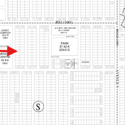 (S-138) 1 Kanal Plot Demand 3.55 Crore An Affordable Plot Close To Hospital And 65 Kanal Park And On 50 Feet Road Is Available For Sale In DHA Lahore Phase 7