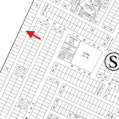 24 Marla Prime Location Plot Is Available For Sale In DHA Lahore