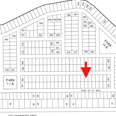 1 Kanal Residential Plot Is Available For Sale In DHA Lahore