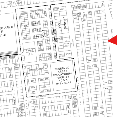 1 Kanal Residential Plot Is Available For Sale In DHA Lahore Phase 8