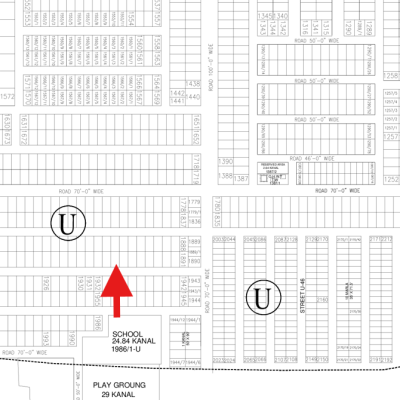 1 Kanal Residential Plot Is Available For Sale In DHA Lahore Phase 7